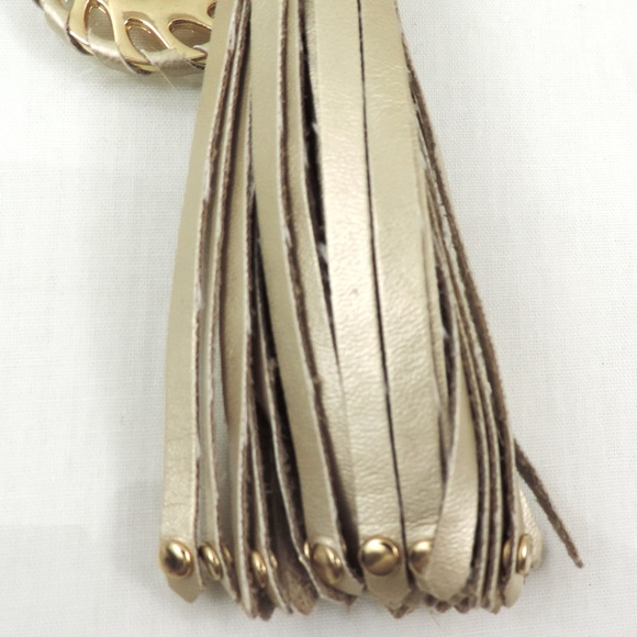 Jack Rogers Tassel Key Fob Key Chain Bag Purse - Picture 5 of 7